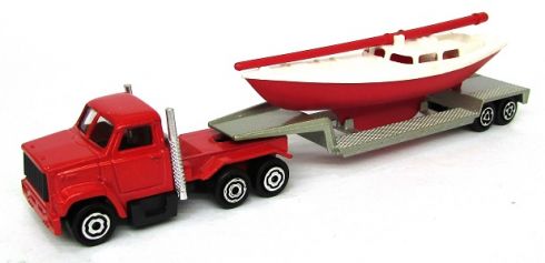 Caminhão Reboque Barco a Vela - MAJORETTE - 365  - SHOPferreo