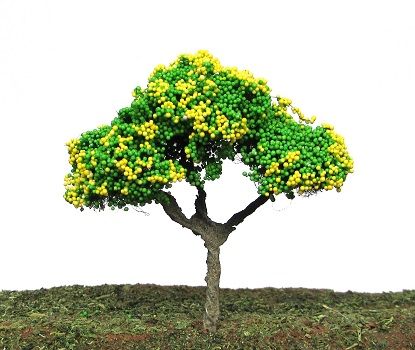 Ipê Verde-Amarelo 5 cm - RVORES DE MAQUETES - 48A VERD-AMAR - SHOPferreo