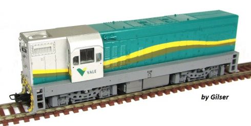 Locomotiva G12 Customizada VALE # 557 - CU112  - SHOPferreo