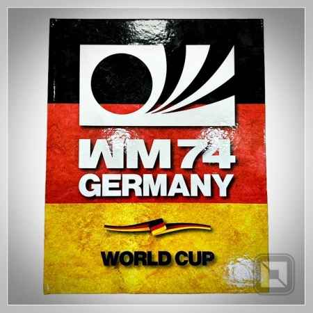 Álbum de Figurinhas da Copa do Mundo de 1974 na Alemanha - Capa Dura - LINHA PREMIUM