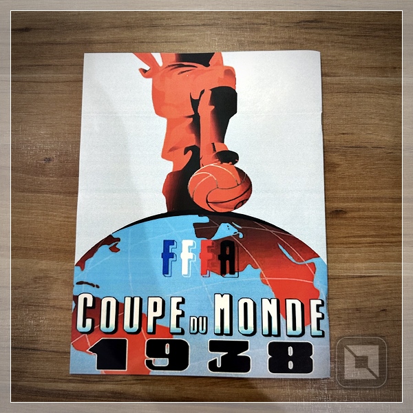 Álbum de Figurinhas da Copa do Mundo de 1938 na França - Capa Flexível - LINHA CLÁSSICA - Alolla | Decorações