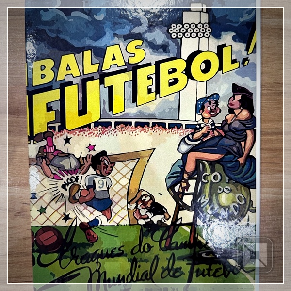 Álbum de Figurinhas da Copa do Mundo de 1950 no Brasil - Capa Dura - LINHA PREMIUM - Alolla | Decorações