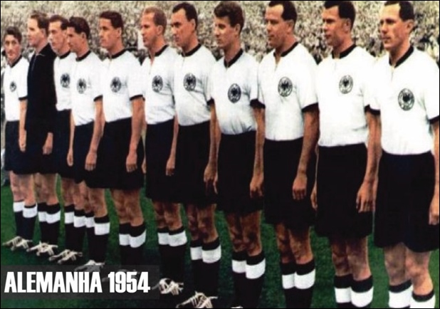 Pôster da Alemanha Campeã da Copa do Mundo de 1954  - Alolla | Decorações