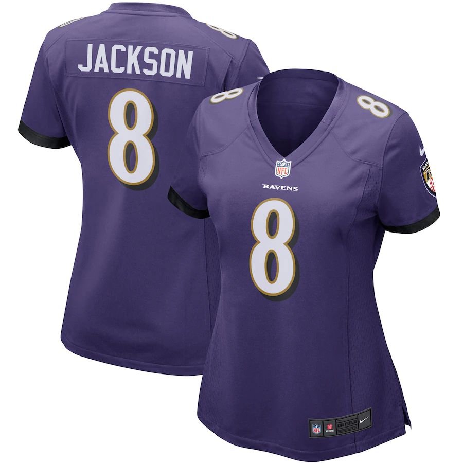 Camisa NFL Nike Baltimore Ravens Feminina - Roxo
