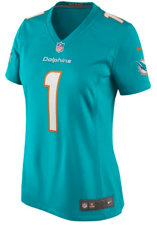 Camisa NFL Nike Miami Dolphins Feminina - Azul