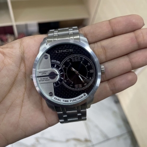 Relógio Lince Masculino  Dual Time MRMH049L