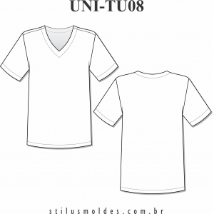 Blusa de serviço unisex (UNI-TU08) - Foto 0