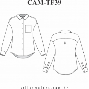 Camisa feminina (CAM-TF39) - Foto 0