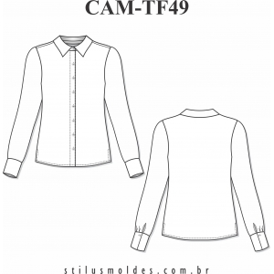 Camisa feminina (CAM-TF49) - Foto 0