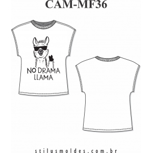Camiseta feminina (CAM-MF36) - Foto 0