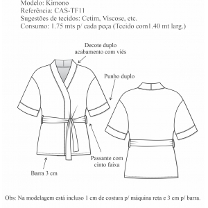 Kimono (CAS-TF11) - Foto 1