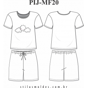 Pijama feminino (PIJ-MF20) - Foto 0