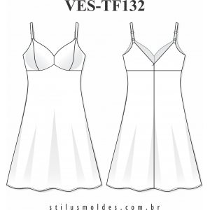 Vestido (VES-TF132) - Foto 0