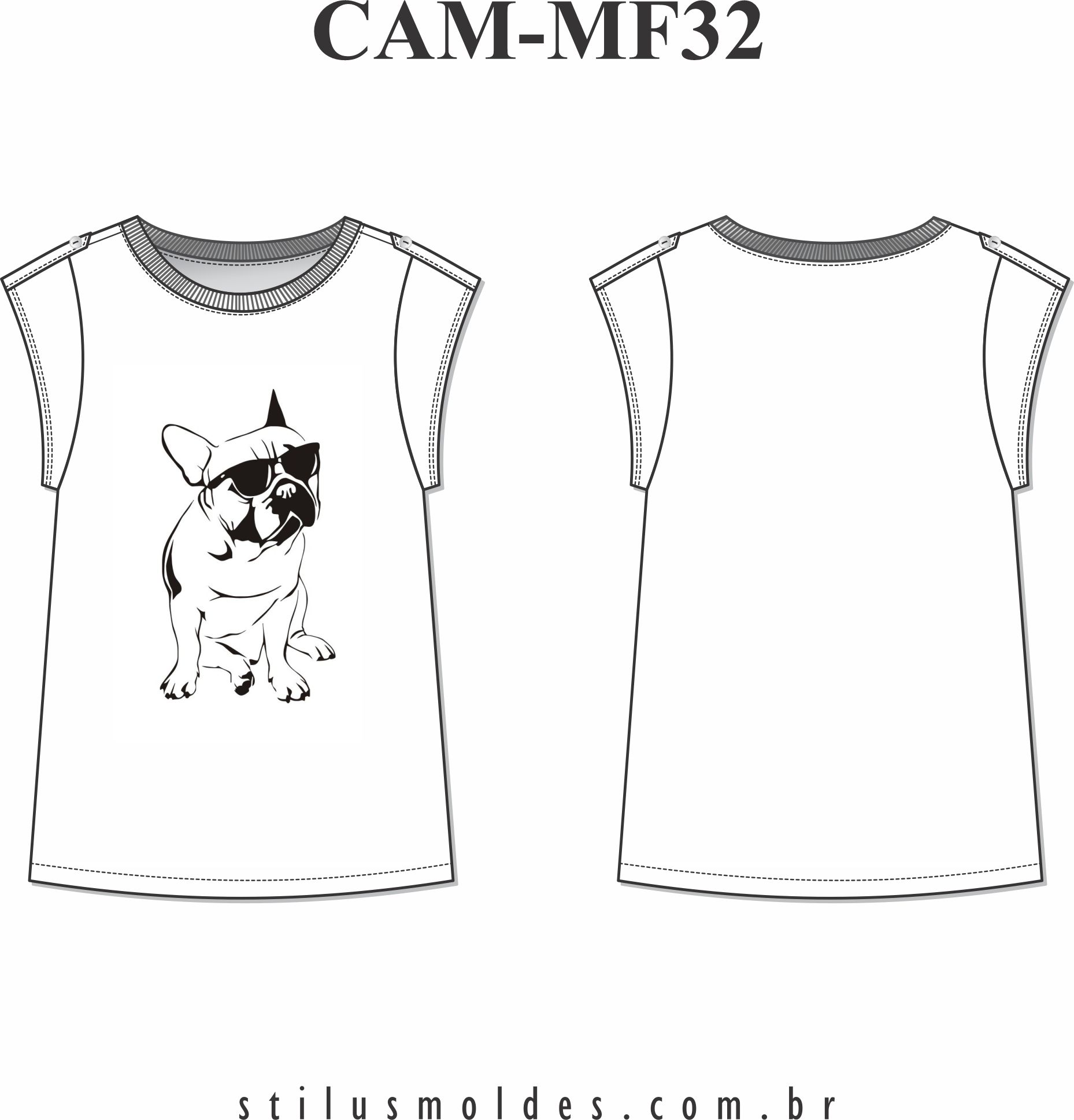 Camiseta Feminina (CAM-MF32) - Foto 0