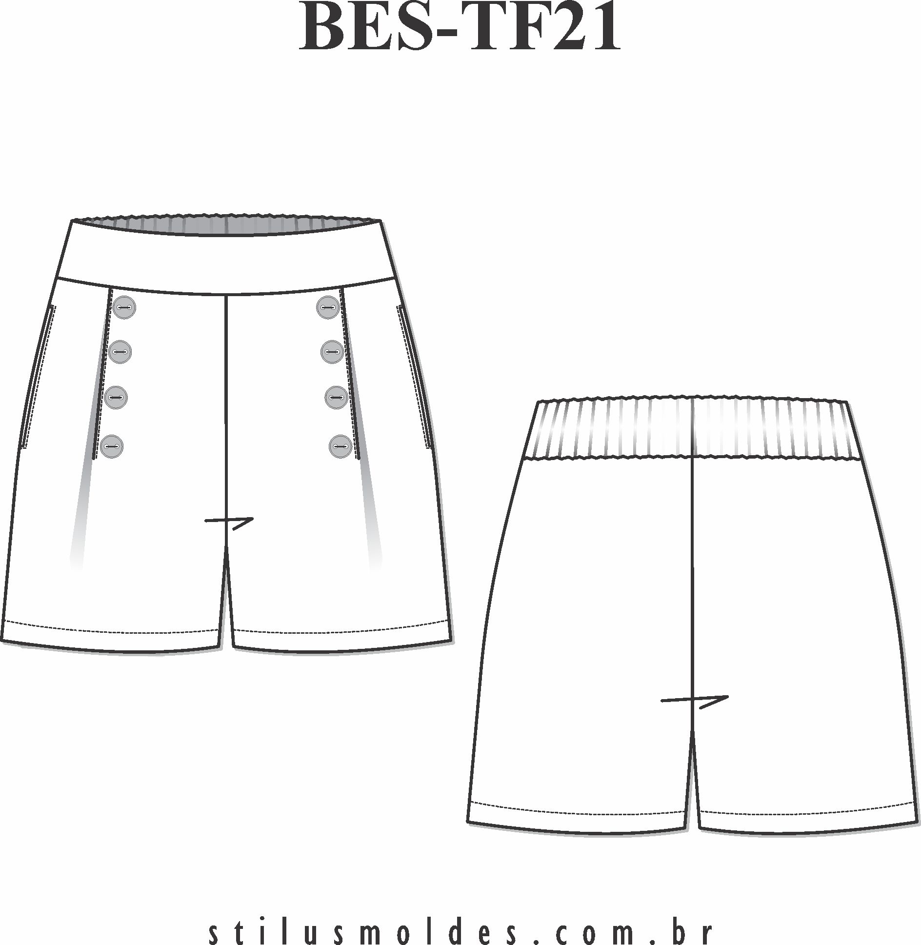 Shorts (BES-TF21) - Foto 0