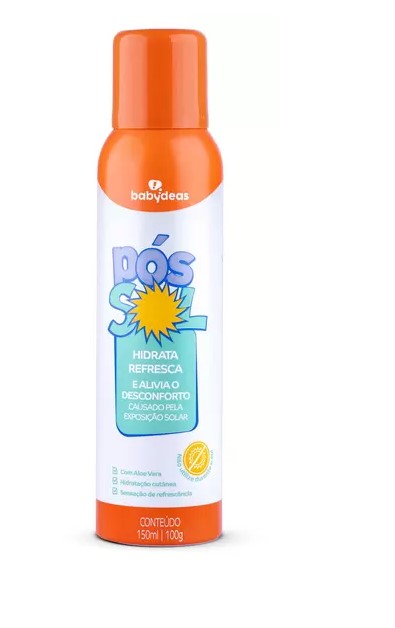 Spray Pós-Sol Babydeas Hidrata e Refresca