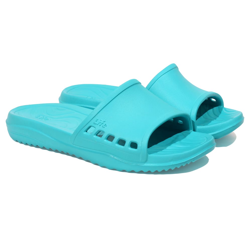 Chinelo Slide Feminino Sunny Slide Life Shoes Azul Água