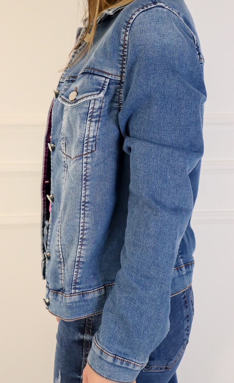 Jaqueta jeans Mega flex