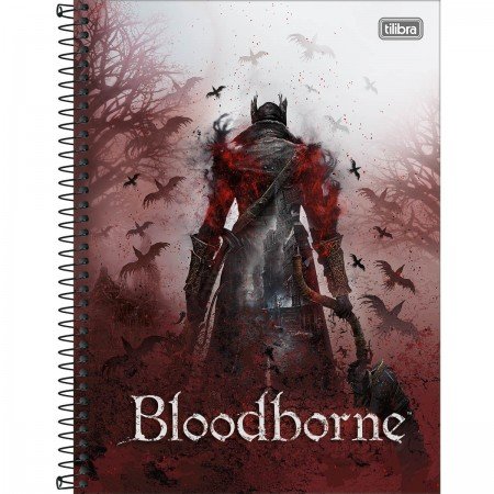 Caderno Tilibra Universitário Bloodborne 1 Matéria