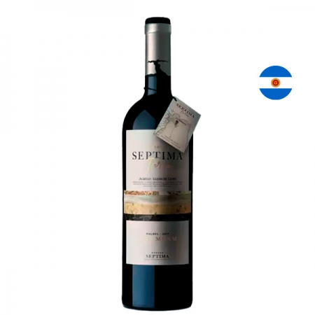 Vinho Tinto Argentino Septima Tierra Agrelo Malbec 1050 MSNM