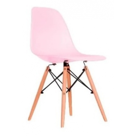 Cadeira Charles Eames Eiffel Rosa