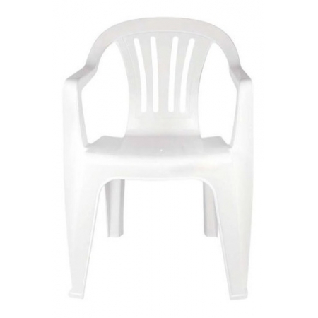 Cadeira Poltrona Plástica Mor