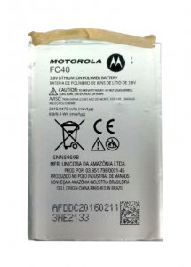 Bateria Motorola G3 Fc40