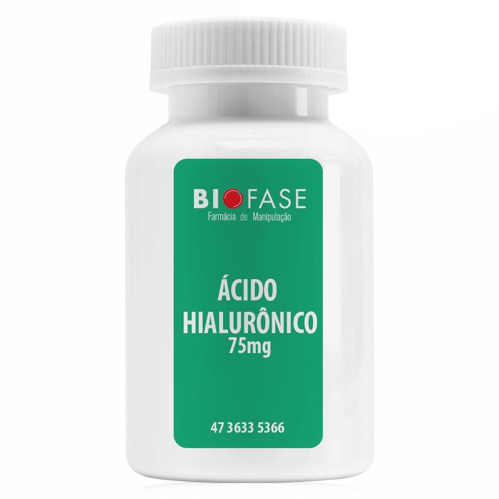 Acido Hialurônico 75mg | 60 Cápsulas  - Biofase