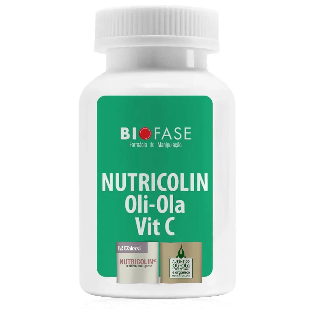 Nutricolin 200mg, Oli Ola 300mg, Vitamina C 200mg - 30 Doses  - Biofase