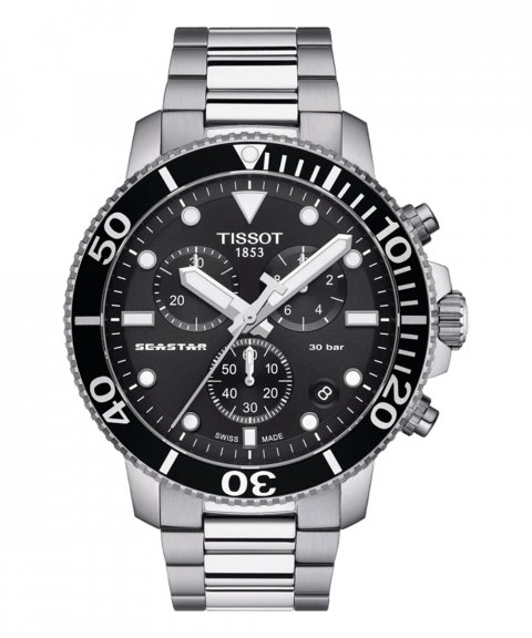 Relógio Tissot T120.417.11.051.00  Seastar 1000 Preto