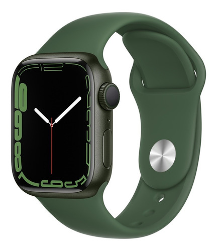 Relogio Apple Watch Series 7 Smartwatch  45MM Green Aluminio GPS MKN73LL/A
