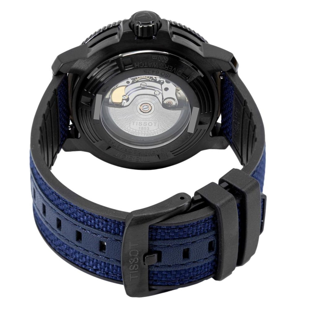Relógio Tissot T120.607.37.041.00 Seastar 2000 Powermatic 80 Azul Black