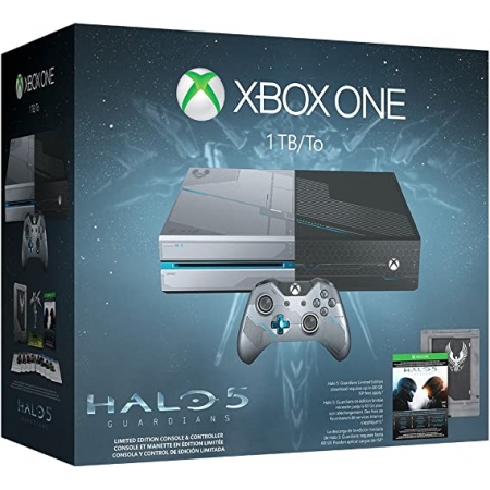 Console Xbox One FAT 1TB (Edição Halo 5: Guardians) Novo - Microsoft + 3 Jogos