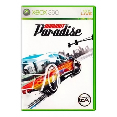 Jogo Burnout Paradise - Xbox 360 Mídia Física