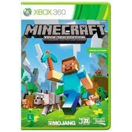 Jogo Minecraft  Xbox 360 - Mídia Física