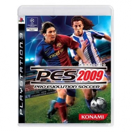 Jogo Pro Evolution Soccer 2009 (PES 09) - PS3 - Mídia Física