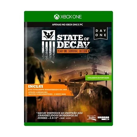 Jogo State of Decay: Year-One Survival Edition - Xbox One - Mídia Física