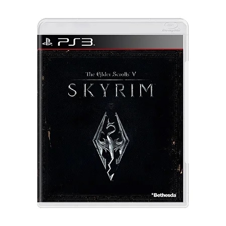 Jogo The Elder Scrolls V: Skyrim - PS3 - Mídia Física