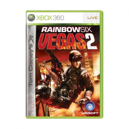 Jogo Tom Clancy's: Rainbow Six Vegas 2 - Xbox 360 - Mídia Física