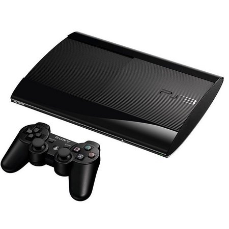 PlayStation 3 Super Slim 500GB + 2 Controles + 3 Jogos