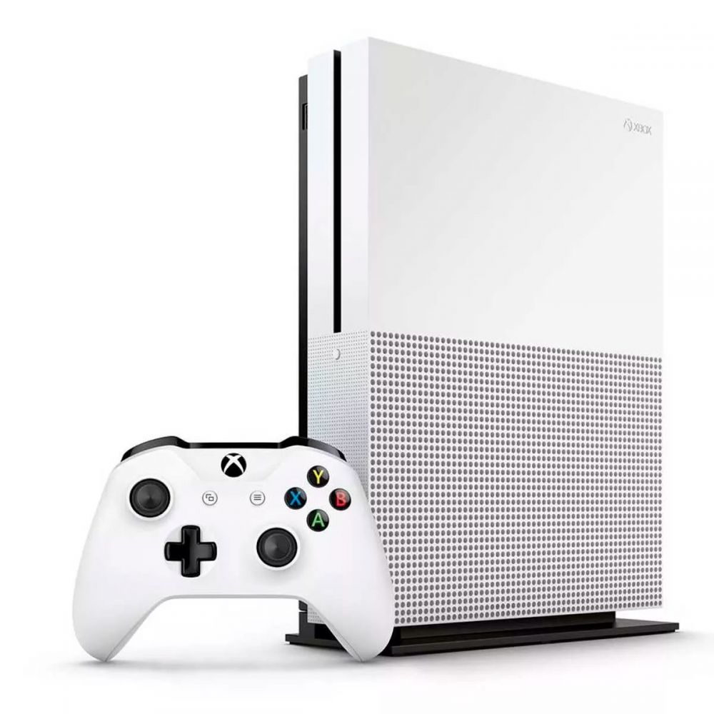 Console Xbox One S 1Terabyte Novo + 2 Controles + 3 Jogos