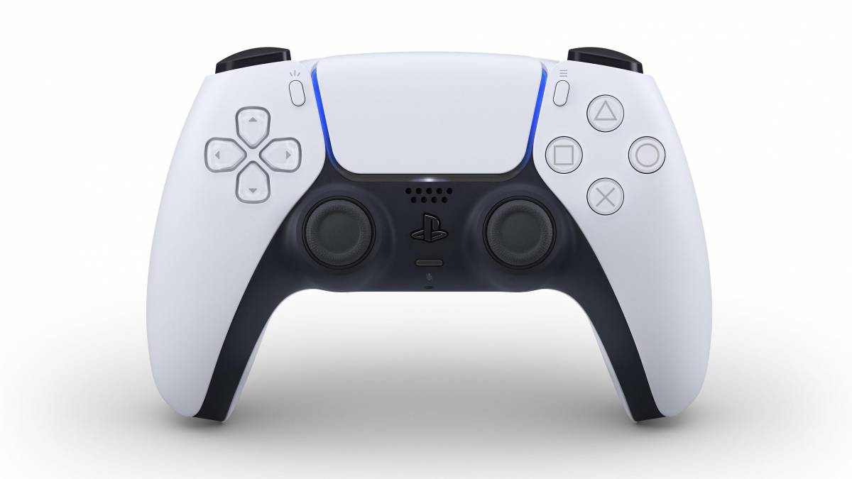 Controle Joystick Sem Fio Sony PlayStation DualSense CFI-ZCT1 White e Black