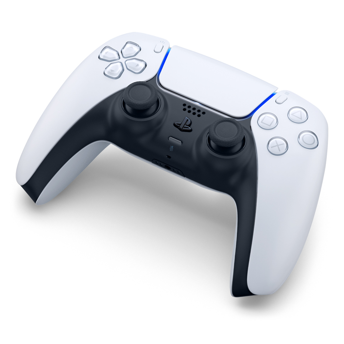 Controle Joystick Sem Fio Sony PlayStation DualSense CFI-ZCT1 White e Black