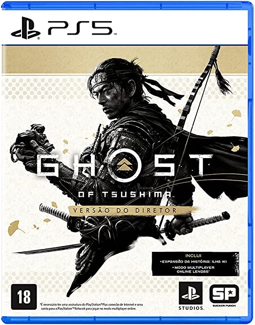 Ghost of Tsushima (Versão do Diretor) - PS5 - Mídia Física
