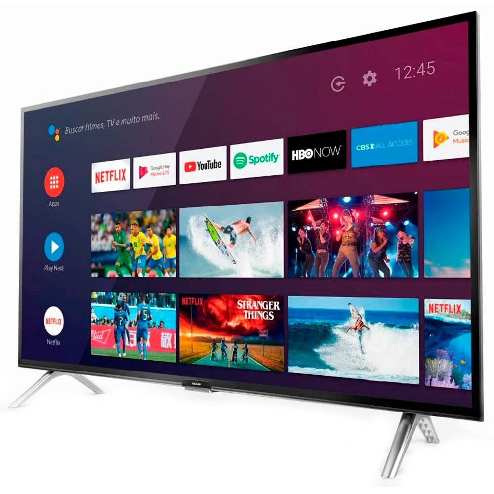 Smart TV LED 43´, Full HD, SEMP, Android, 2 HDMI, 1 USB, Bluetooth, Wi-Fi, HDR, Google Assistant - 43S5300FS