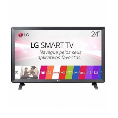 Smart TV Monitor LG LED 24´, 2 HDMI, 1 USB, Wi-Fi - 24TL520S