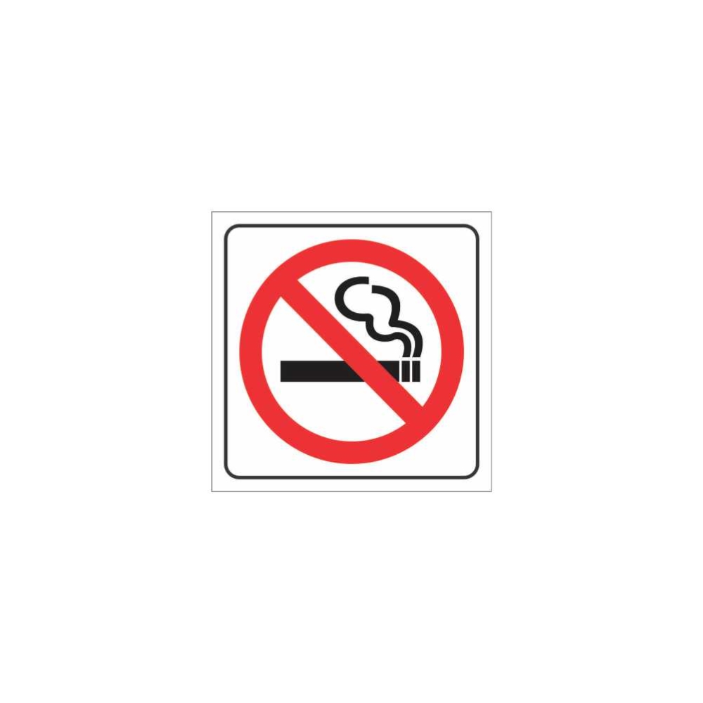 Placa de Proibido Fumar