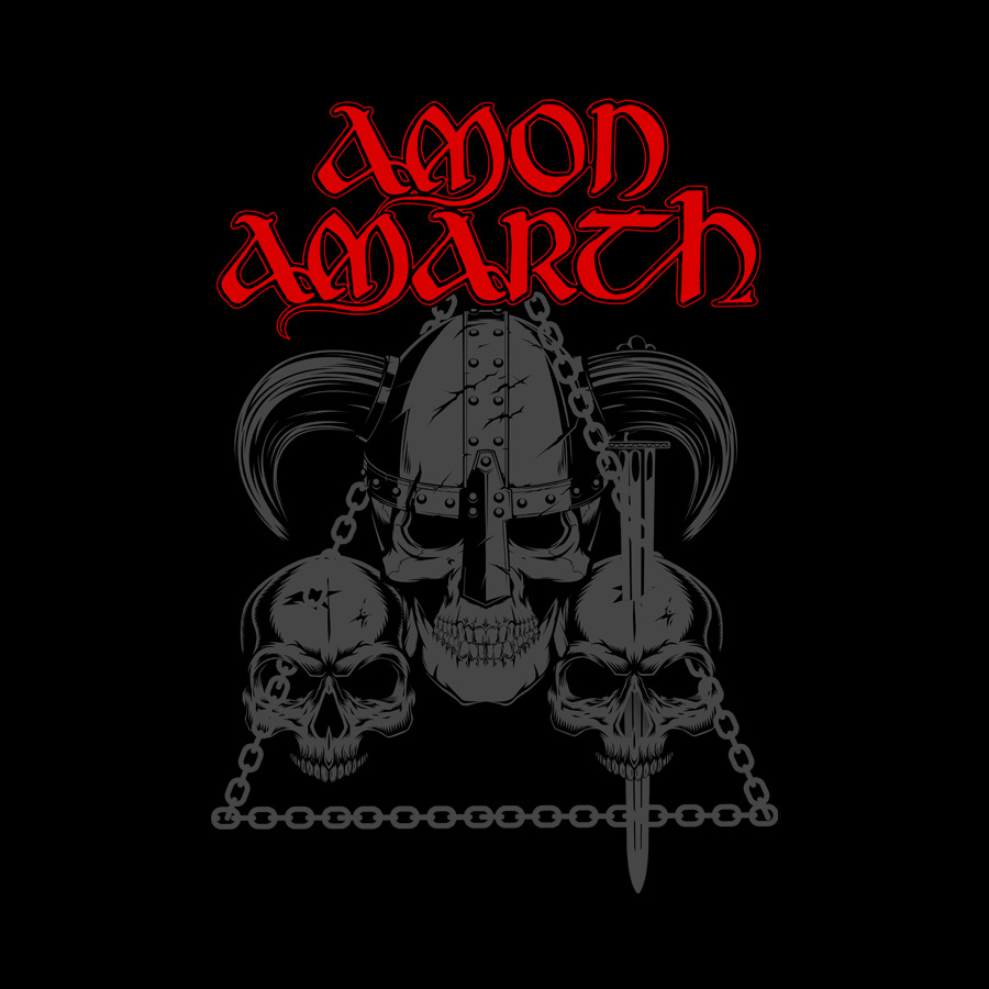 Camiseta Amon Amarth Nordic Death Metal
