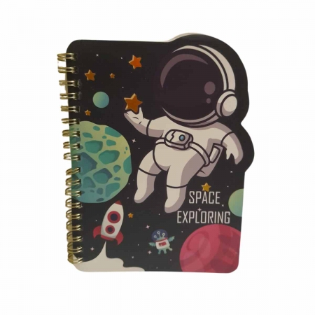 Caderno de Astronauta que vai te levar para o espaço