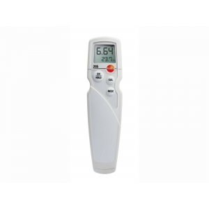 Testo 205 - Instrumento de medição de pH / temperatura para meios semi-sólidos